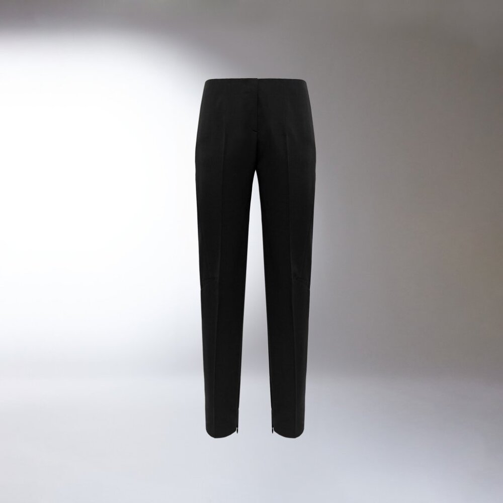 Del Core Pieced Tapered Trousers Wool Blend Size 42 Medium NEW NWT